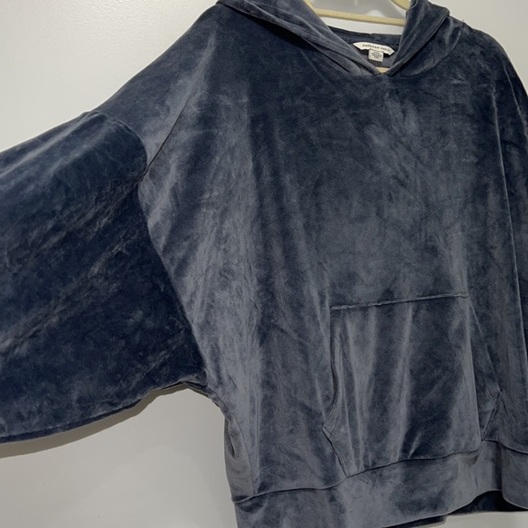 AMERICAN EAGLE velour hoodie - Picture 4 of 8